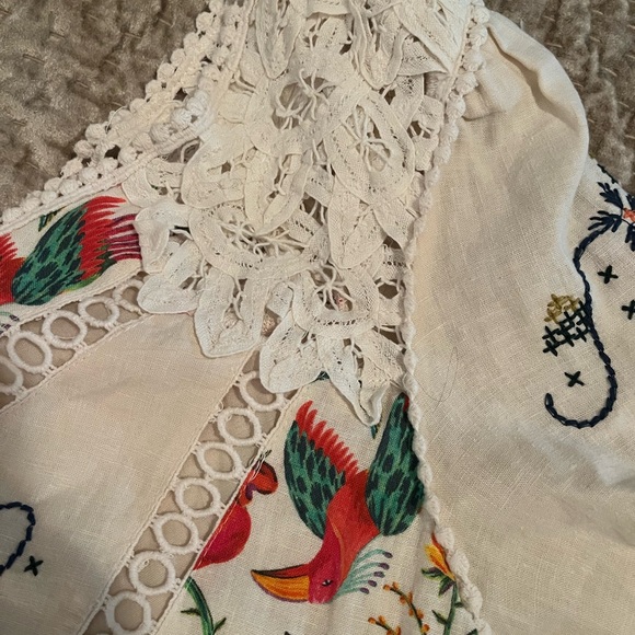 FARM Rio Floral One-Shoulder Mini Dress - Picture 9 of 12